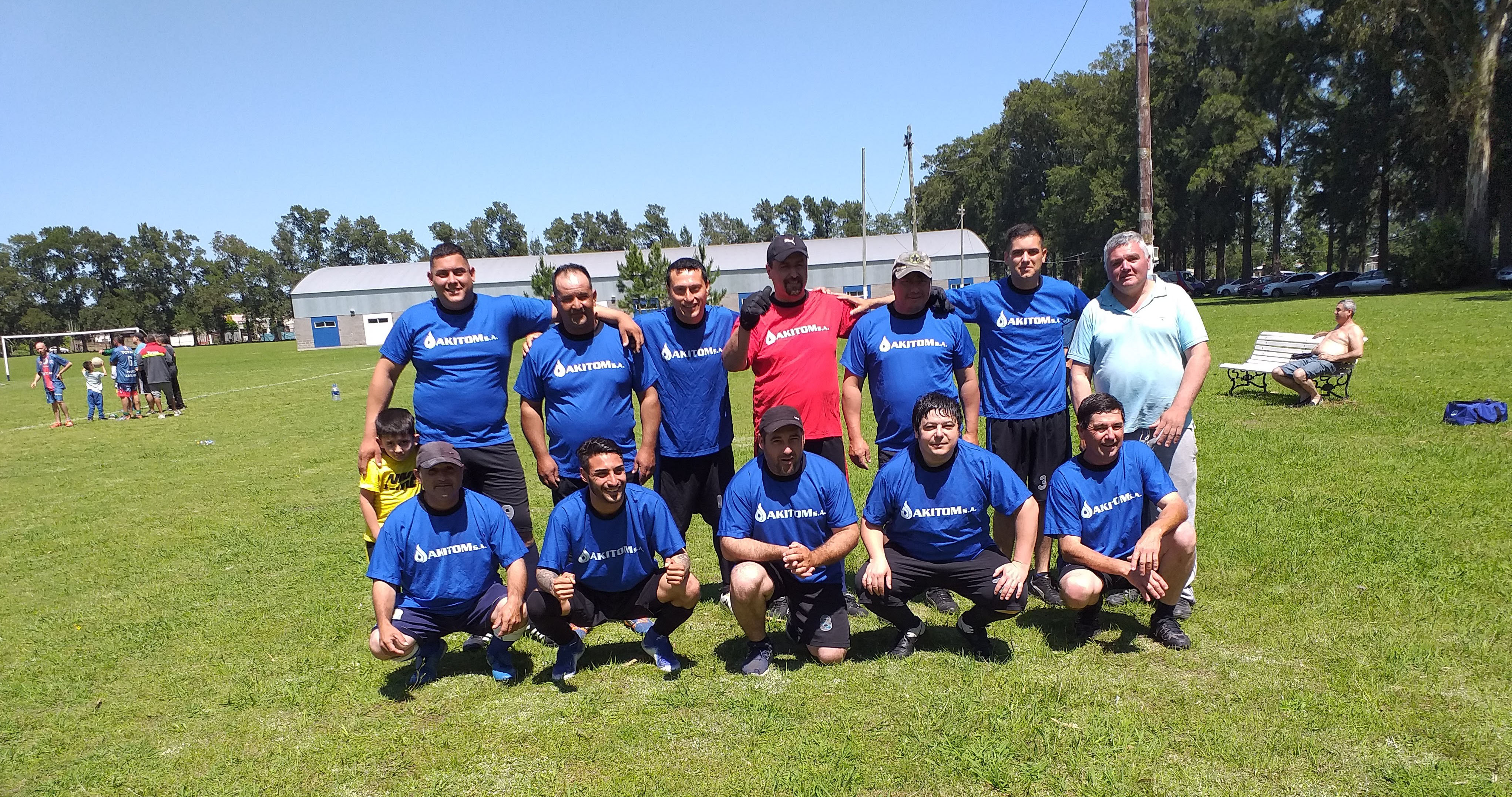 Triunfo de Akitom SA en el Torneo de Fútbol de Petroleros