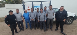Reunión de trabajo en el Depósito Pehuajó