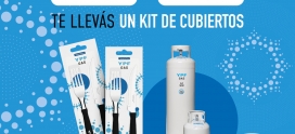 ¡Con la compra de un cilindro de 45 kg. te llevás de regalo un kit de cubiertos YPF Gas!