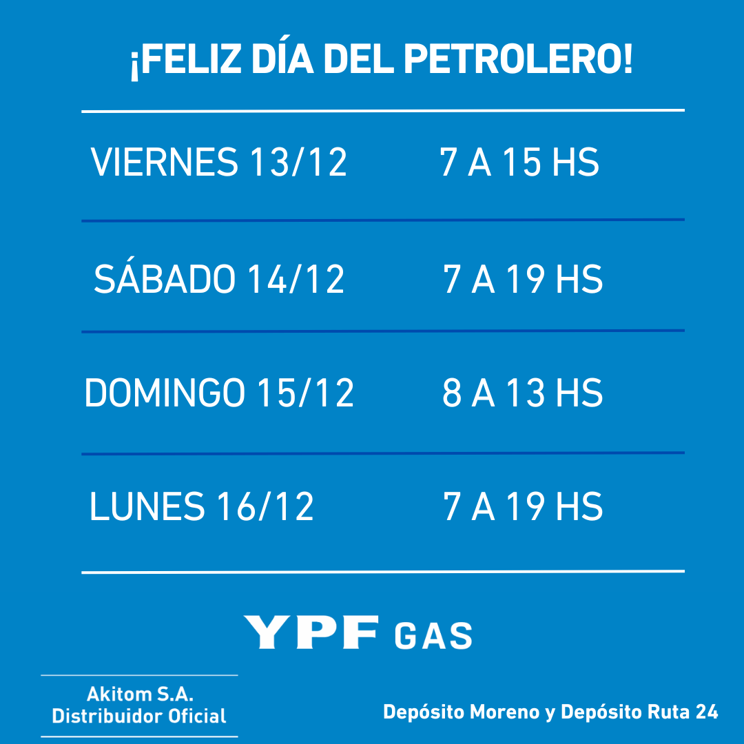 ¡Feliz Día del Petrolero!