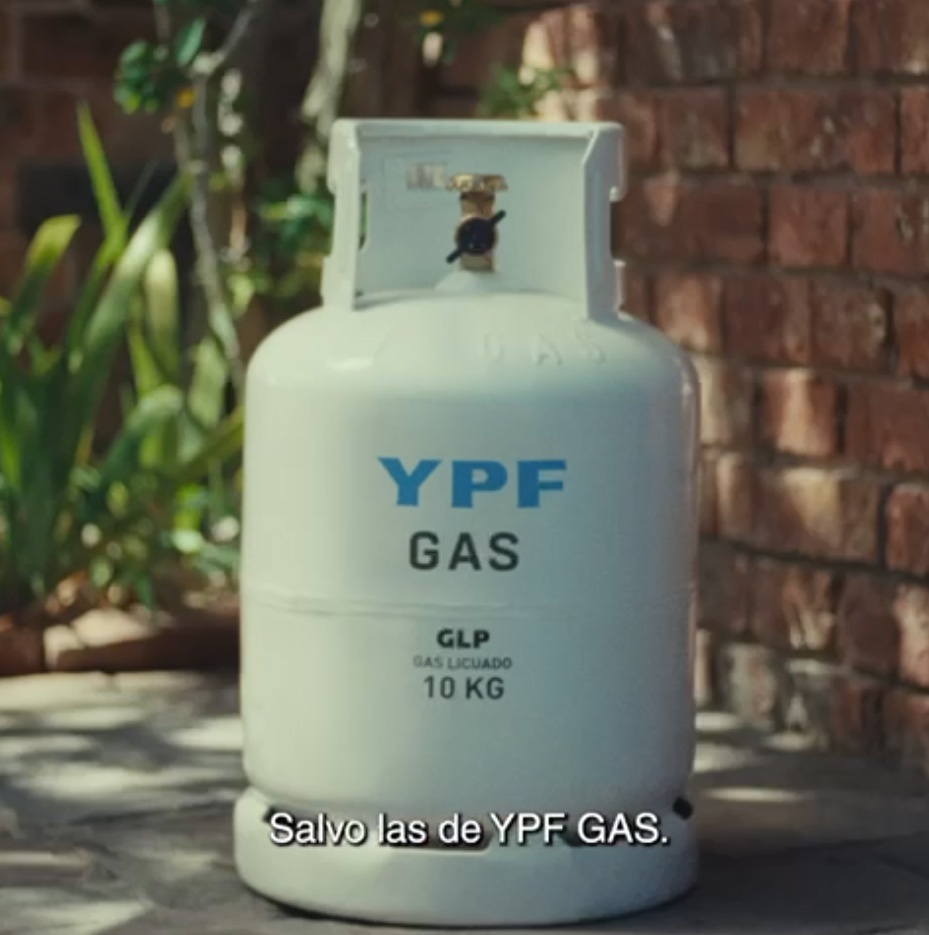 Las garrafas de YPF Gas aseguran energía, rendimiento, calidad y peso exacto