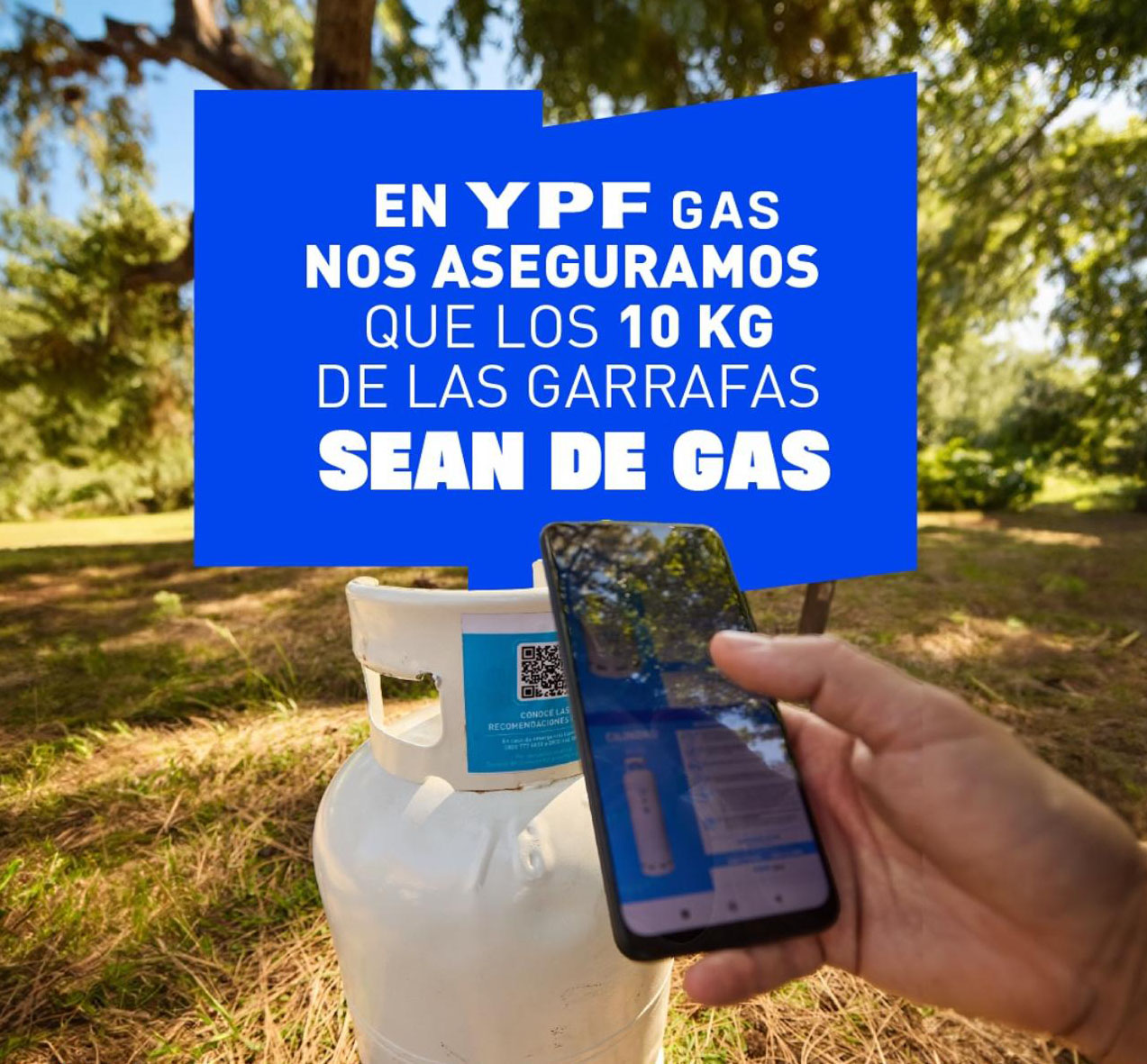 Con YPF Gas, tu garrafa rinde lo que tiene que rendir
