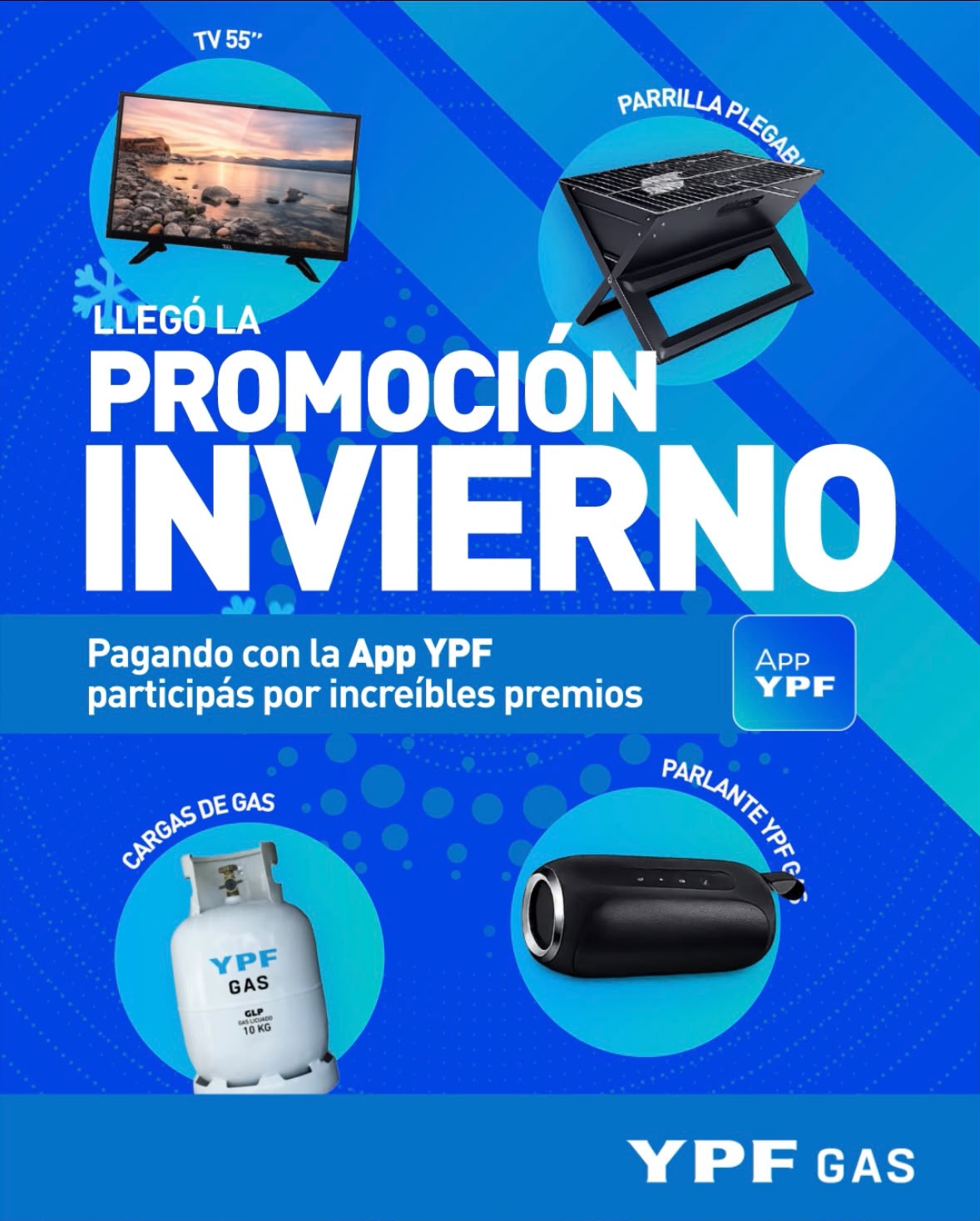 ¡Llegó la Promoción Invierno a YPF Gas!