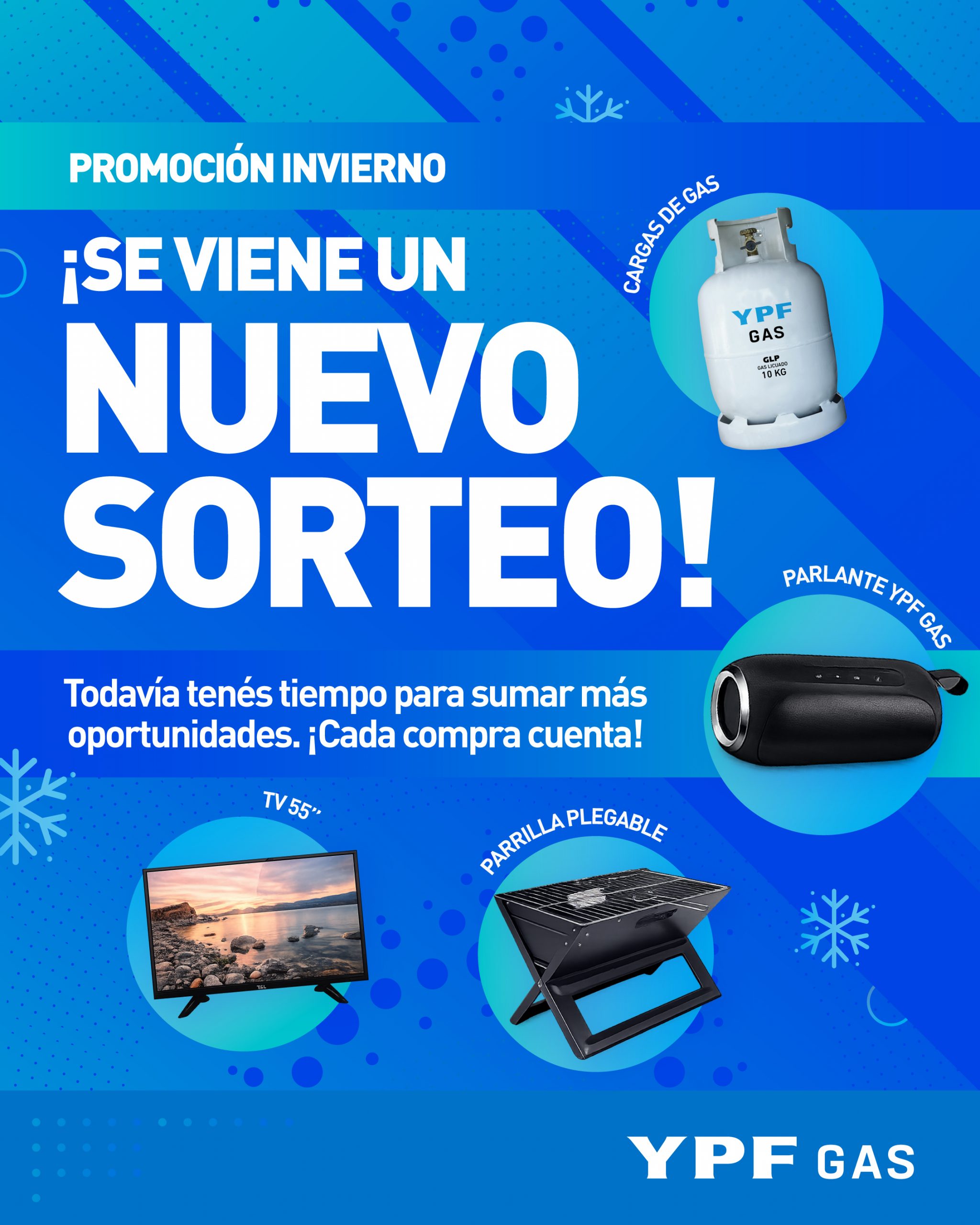 ¡Se viene un nuevo sorteo de la Promoción Invierno!